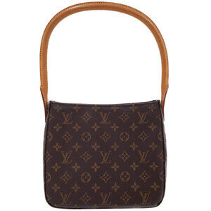 Louis Vuitton Monogram Looping Brown Shoulder Bag